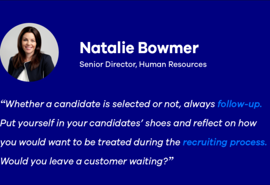 Natalie gives us her thoughts about recruiting for SMBs.